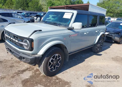 2024 Ford Bronco Outer Banks z USA, uszkodzony, nr VIN 1FMDE8BHXRLB22943